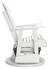 Hyland Wave chair positioned outdoors on patio