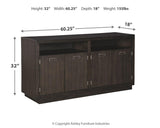 Room angle view of complete Hyndell dining room set