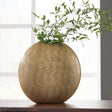 Iansboro Antique Gold Finish Vase from Decor Furniture