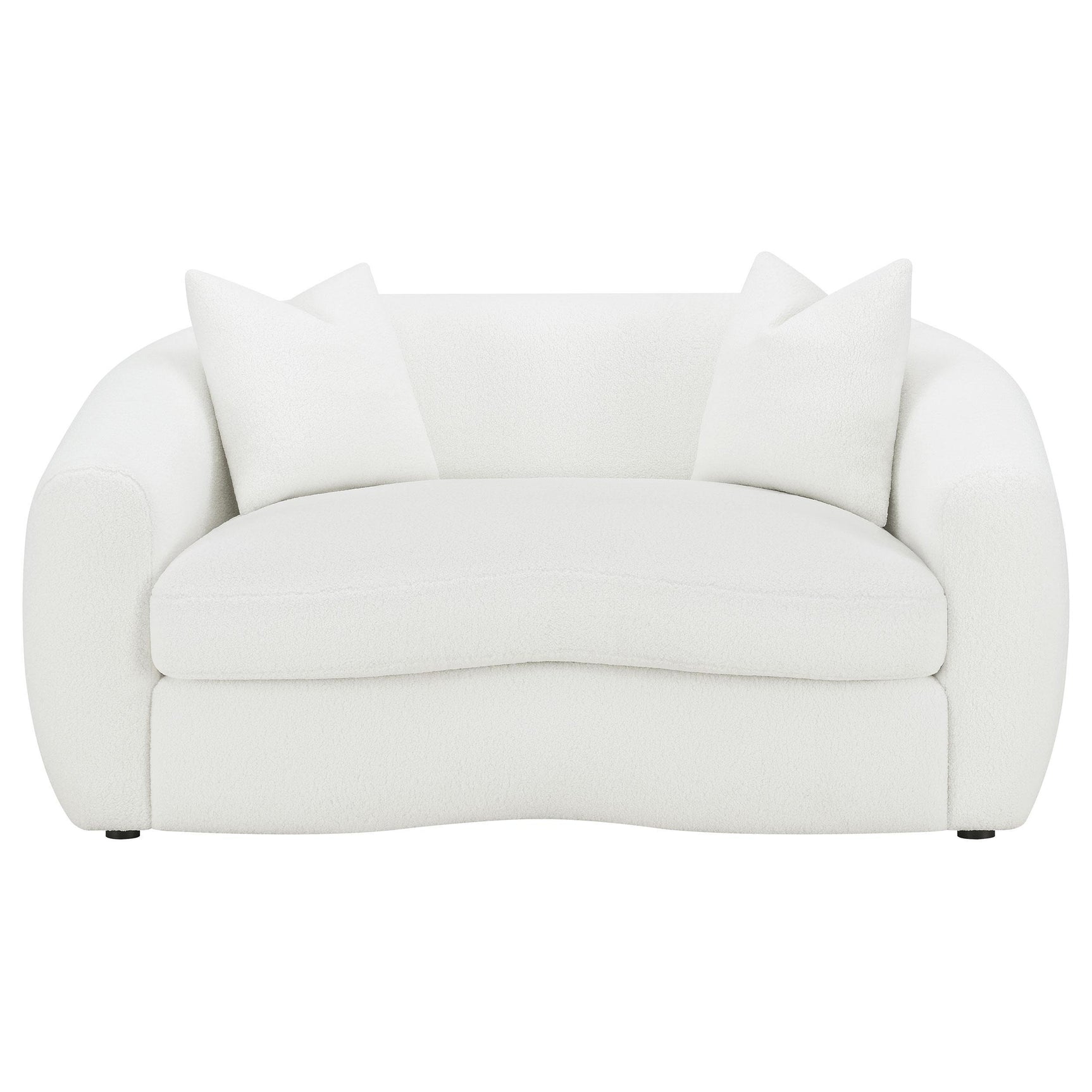 Isabella sofa front angled view