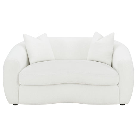 Isabella sofa front angled view