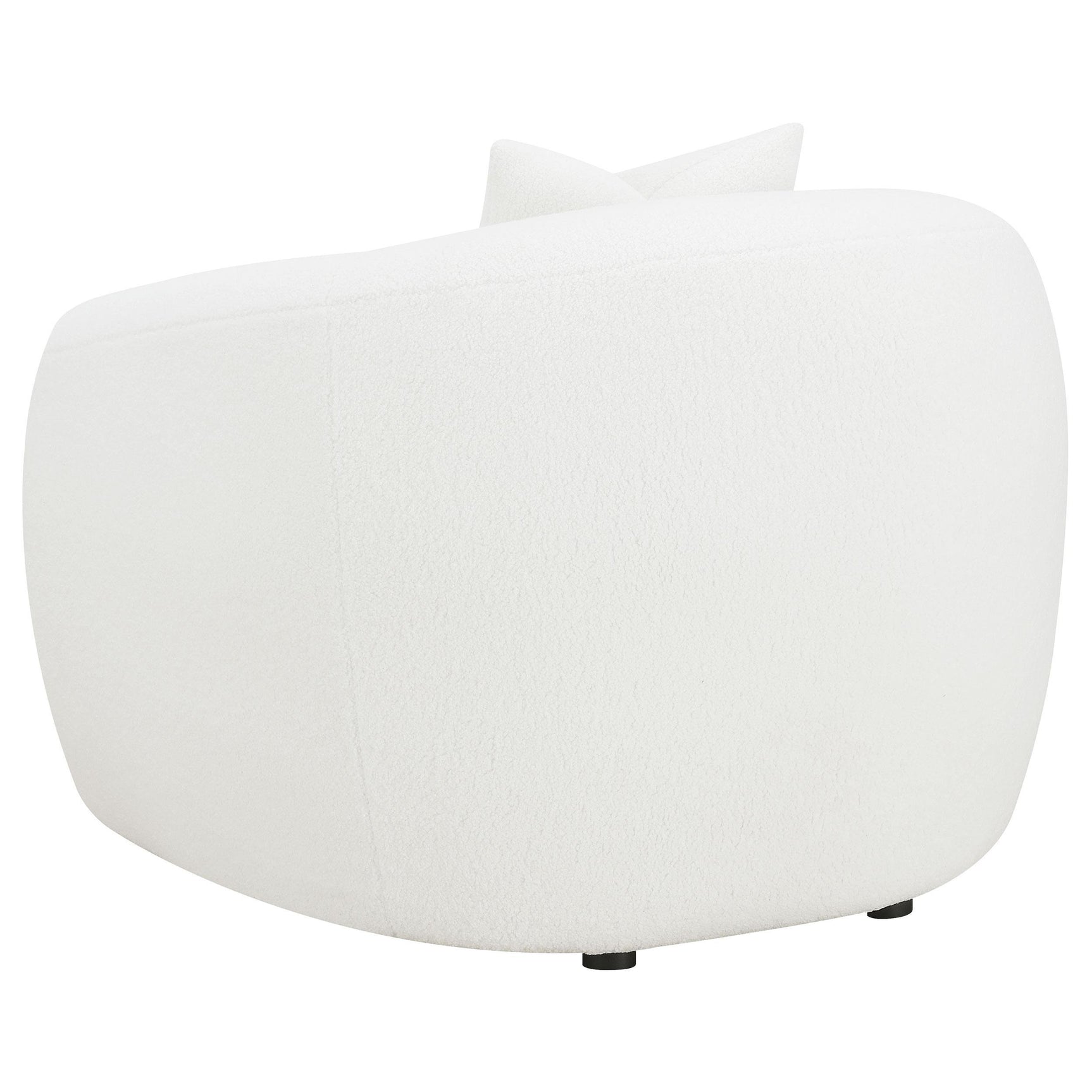 Main view of Isabella sofa with natural fabric upholstery