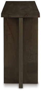 Jalenry Console Sofa Table angled corner view