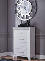 Jarlee White Chest of Drawers from Decor Furniture