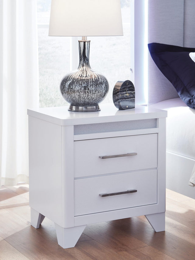 Jarlee White Nightstand from Decor Furniture