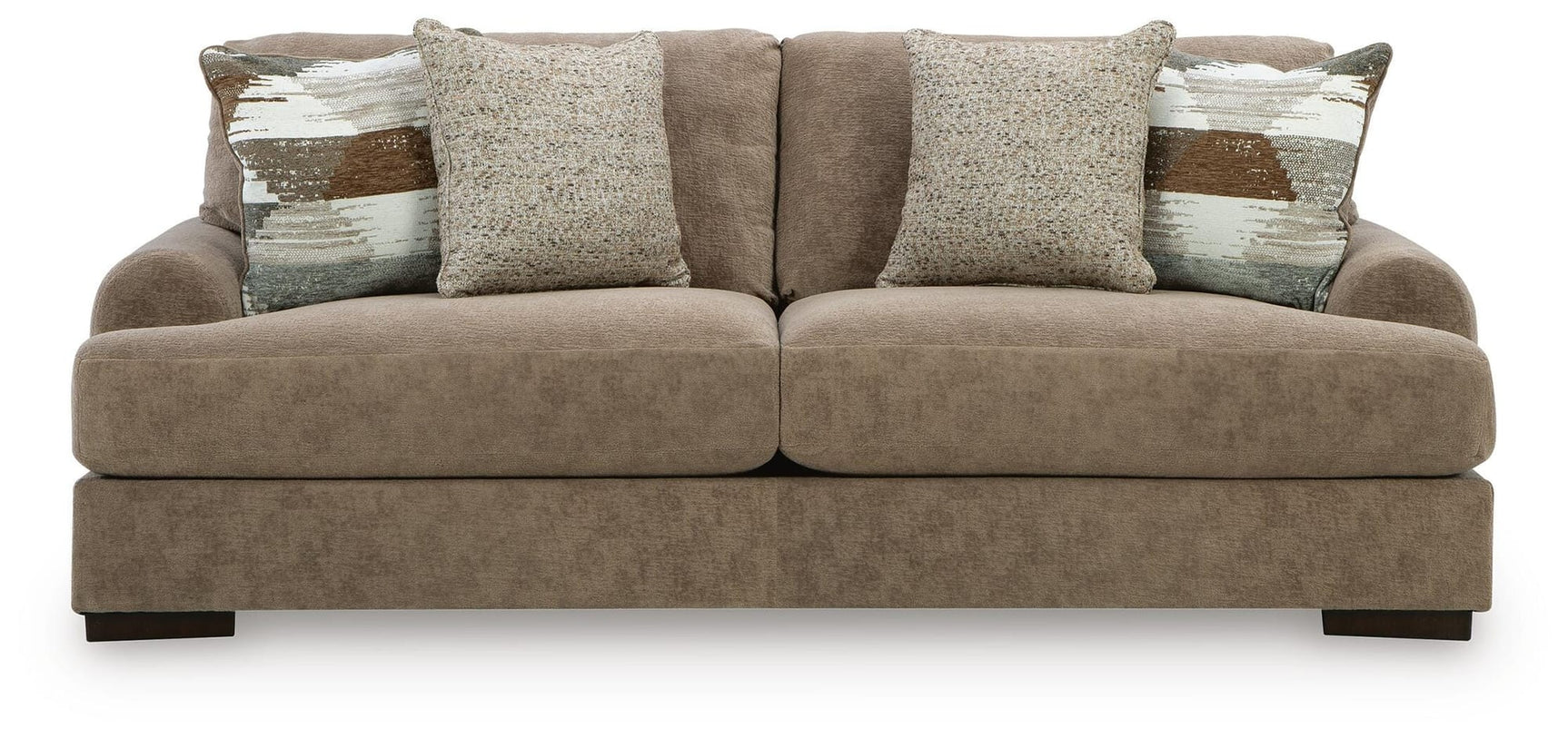 Jayne Park Pecan Chenille Sofa view 3