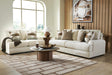 Jayne Sand Park Sofa and Loveseat from Decor Furniture