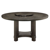 Jeffries dark brown modern solid wood and veneers dining sideboard under natural light