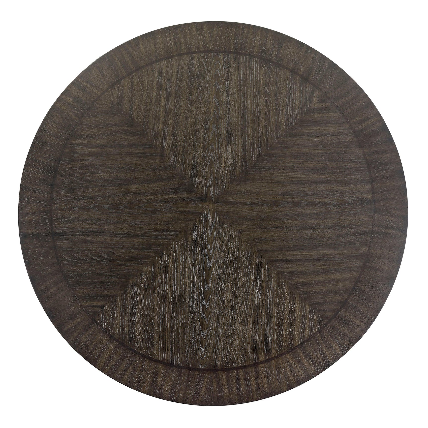 Jeffries dark brown modern solid wood and veneers dining sideboard angled close-up