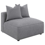 Room ambiance with Jennifer 6-Piece Upholstered Modular Sectional