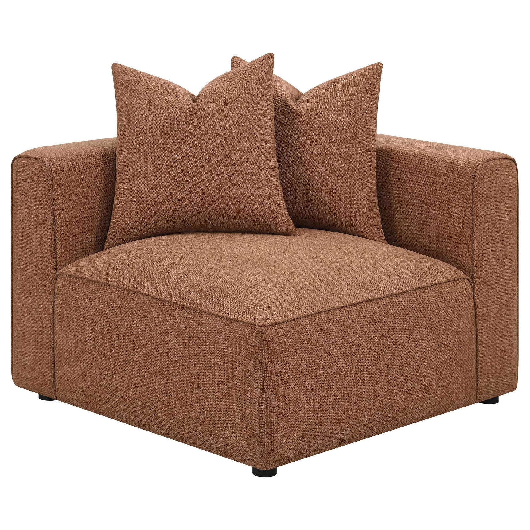 Room setting with Jennifer 6-piece modular sectional