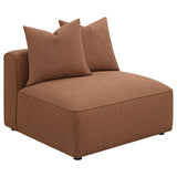 Jennifer Modular Sectional Sofa in a styled living room