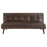 Jenson Convertible Sofa Bed details of tufted back cushions