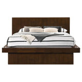 Jessica Cappuccino Platform Bedroom Set - Ella Furniture