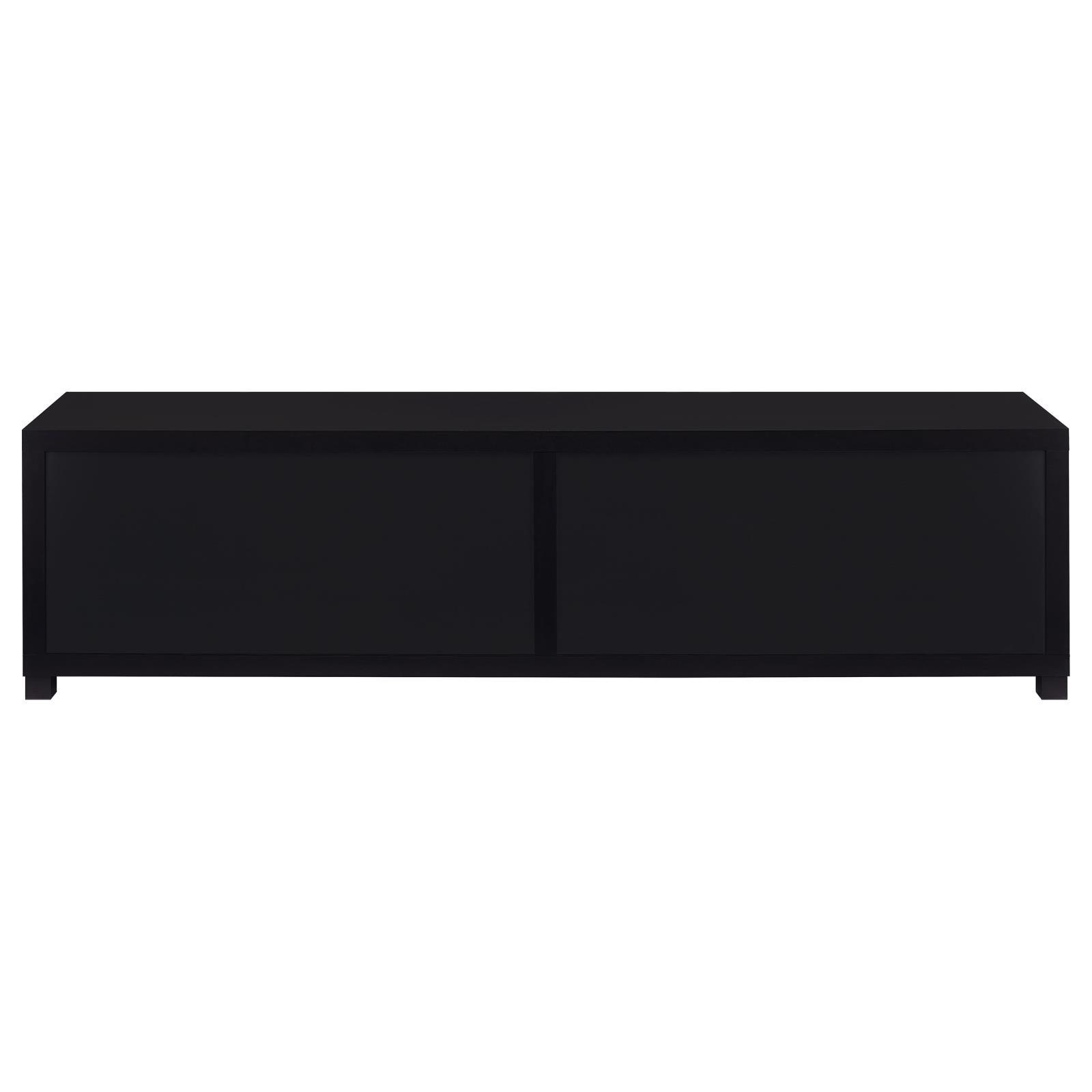Jupiter TV stand demonstrating storage capacity