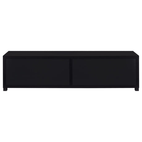 Jupiter TV stand demonstrating storage capacity