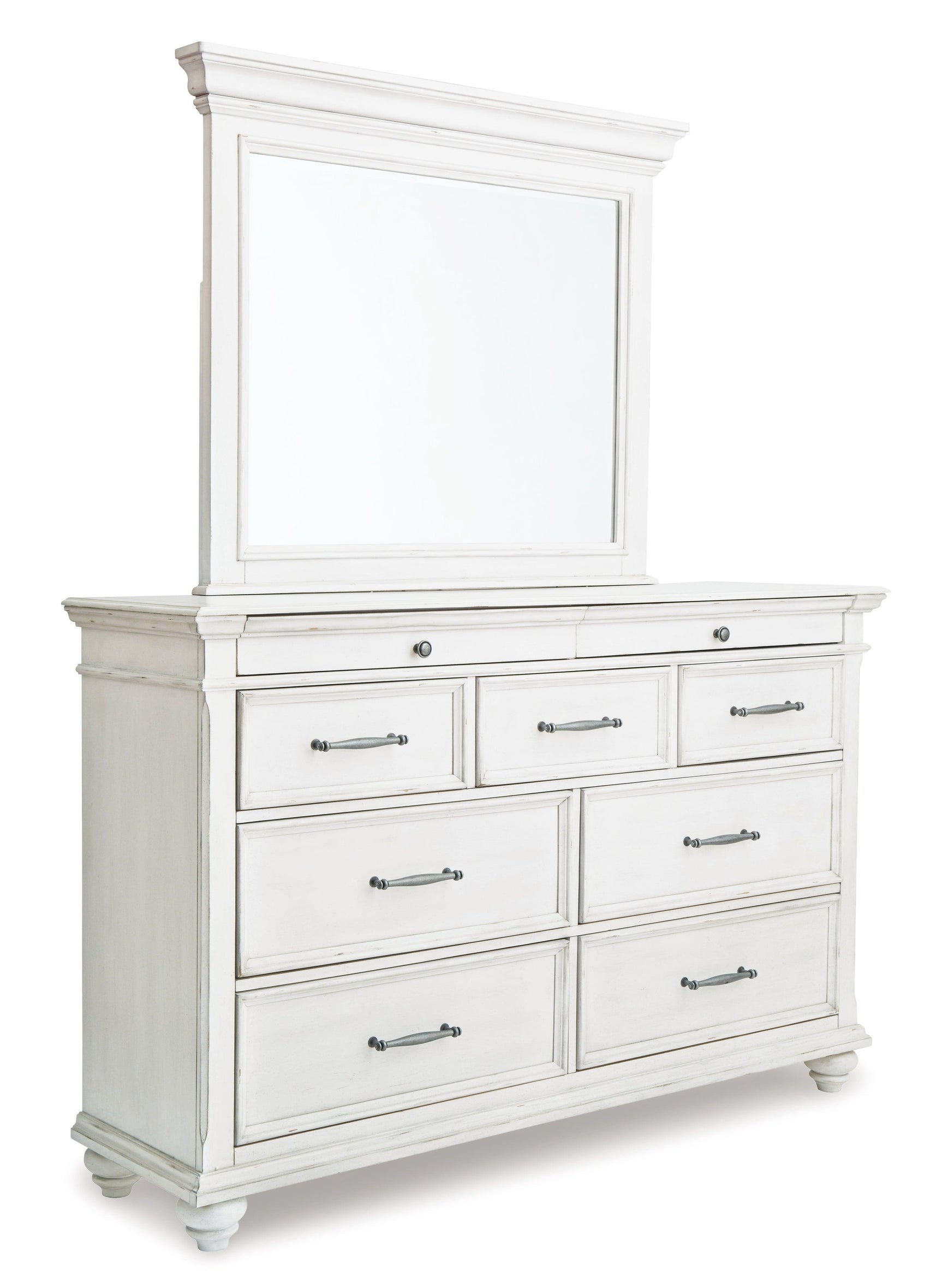 Kanwyn Whitewash Panel Storage Bedroom Set bed main angle