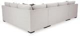 Koralynn Stone 3-Piece Sectional with Ottoman - image 4