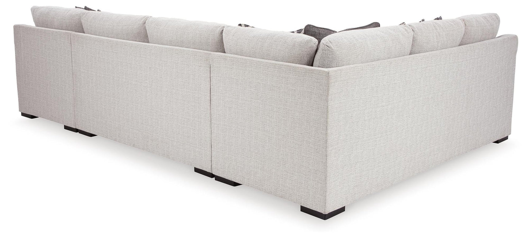Koralynn Stone 3-Piece Sectional with Ottoman - image 4