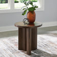 Korestone Dark Brown End Table from Decor Furniture