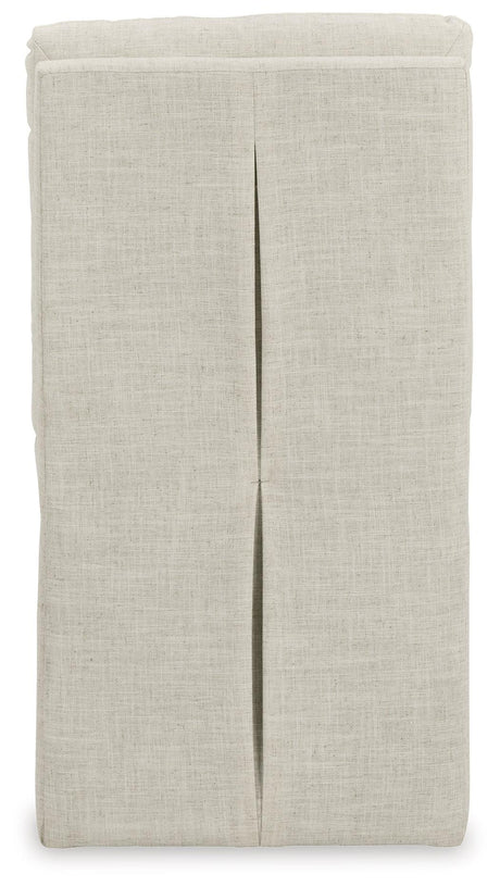 Krystanza dining chair corner angle