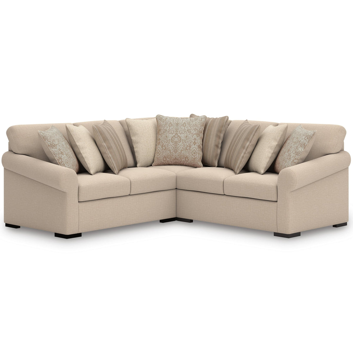 LadyMae Twill Performance Fabric,Next-Gen Nuvella™ 3-Piece Sectional - image 2