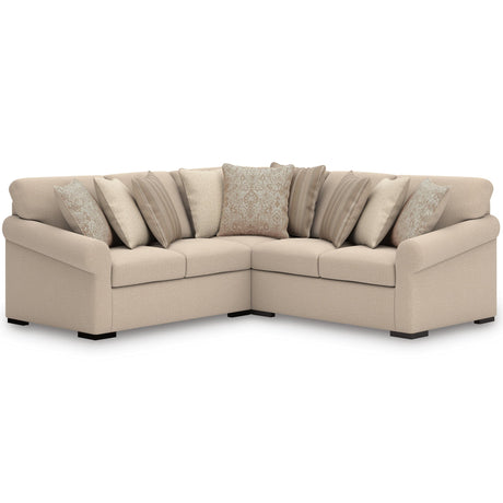 LadyMae Twill Performance Fabric,Next-Gen Nuvella™ 3-Piece Sectional - image 2