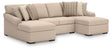 LadyMae Twill Performance Fabric,Next-Gen Nuvella™ 3-Piece Sectional with Chaise - image 1