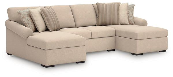 LadyMae Twill Performance Fabric,Next-Gen Nuvella™ 3-Piece Sectional with Chaise - image 1