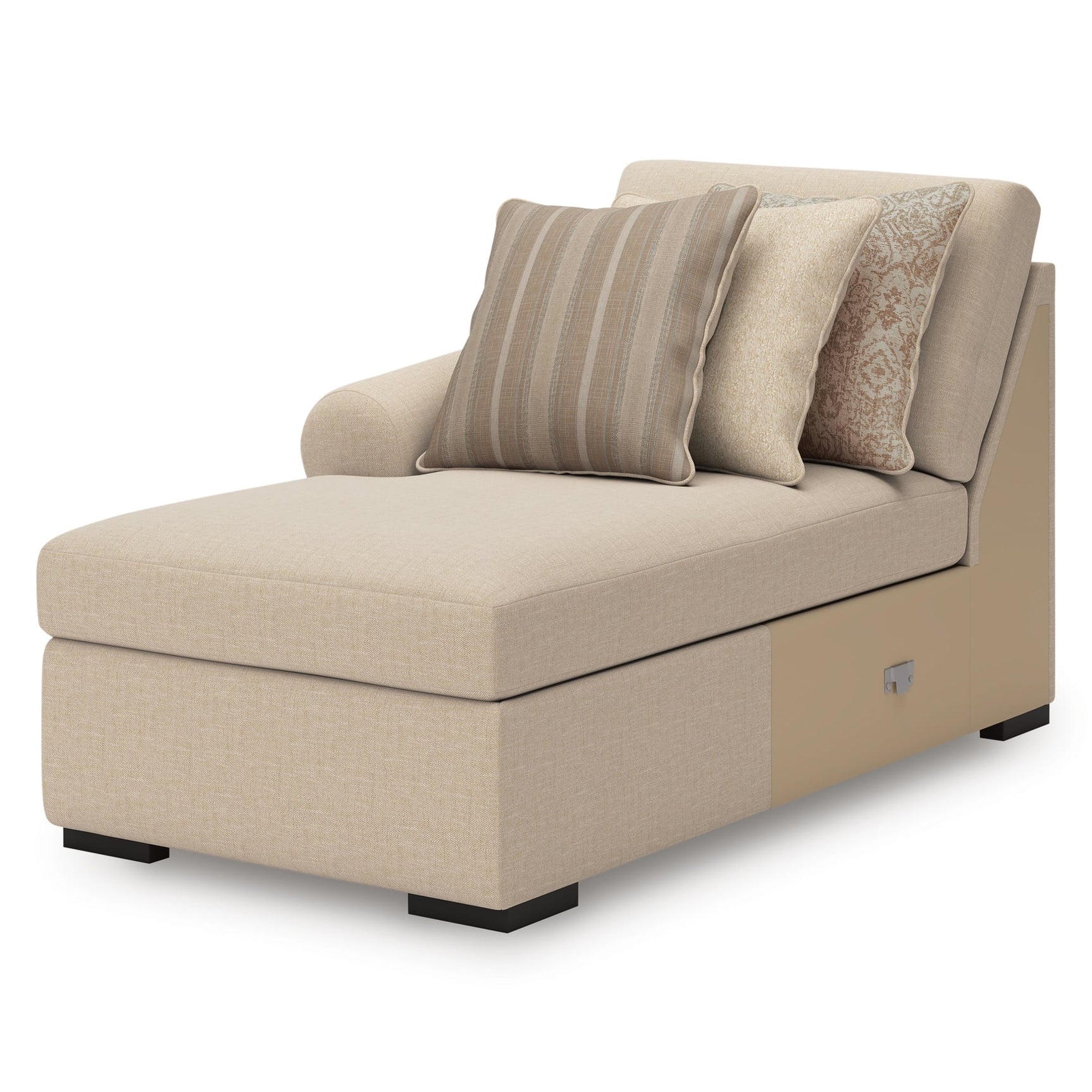 LadyMae Twill Performance Fabric,Next-Gen Nuvella™ 3-Piece Sectional with Chaise - image 2