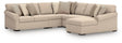 LadyMae Twill Performance Fabric,Next-Gen Nuvella™ 5-Piece Sectional with Chaise - image 1