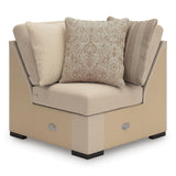 LadyMae Twill Performance Fabric,Next-Gen Nuvella™ 5-Piece Sectional with Chaise - image 4