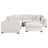 Detail view of Lakeview 6-Piece Upholstered Modular Sectional Sofa Ivory