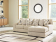 Laurelgrove Pebble Chenille,Performance Fabric,Next-Gen Nuvella™ 2-Piece Sectional Sofa Chaise - image 1