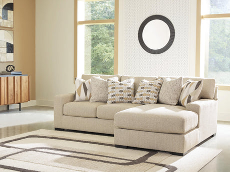 Laurelgrove Pebble Chenille,Performance Fabric,Next-Gen Nuvella™ 2-Piece Sectional Sofa Chaise - image 1