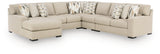 Laurelgrove Pebble Chenille,Performance Fabric,Next-Gen Nuvella™ 5-Piece Sectional with Chaise - image 2