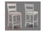 Main view of Lester driftwood dining set