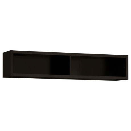 Rubberwood feet visible under entertainment center
