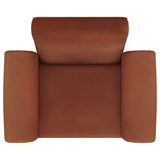 Rust orange Liana upholstery close-up texture