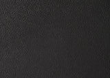 Lila black velvet tufted full bed styled with bedding