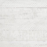 Lilith Queen Panel Bed footboard in distressed grey and white