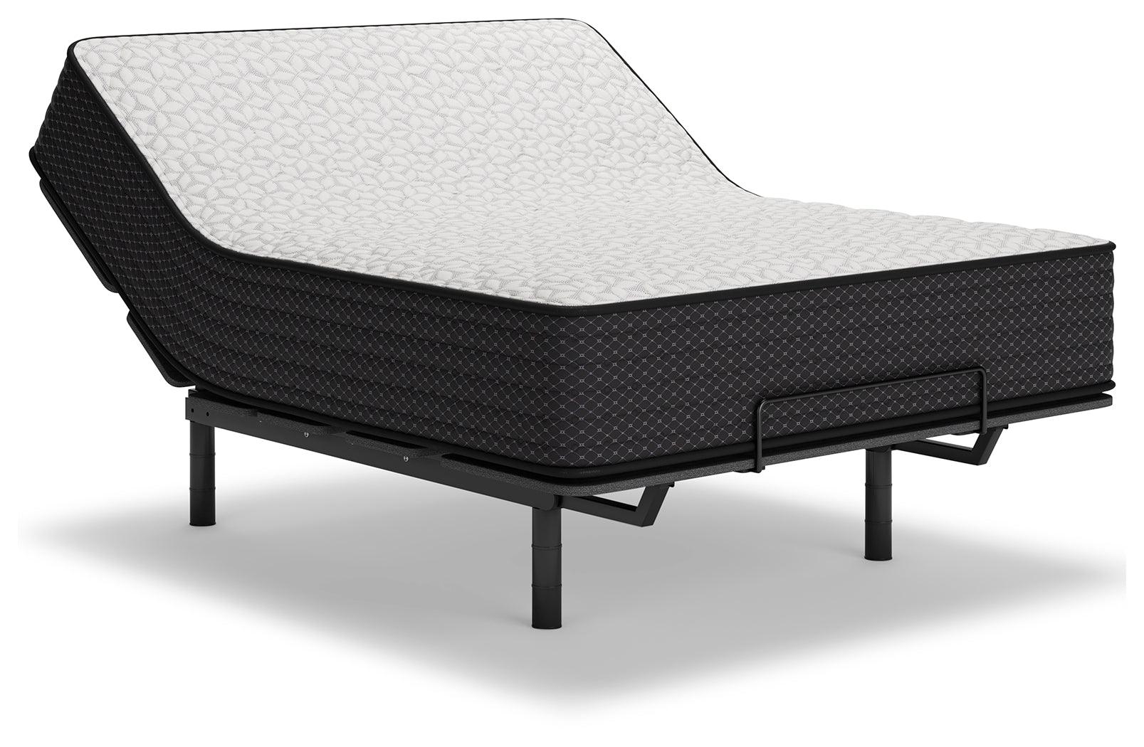 Limited Edition Firm White Twin Mattress, side stitching detail