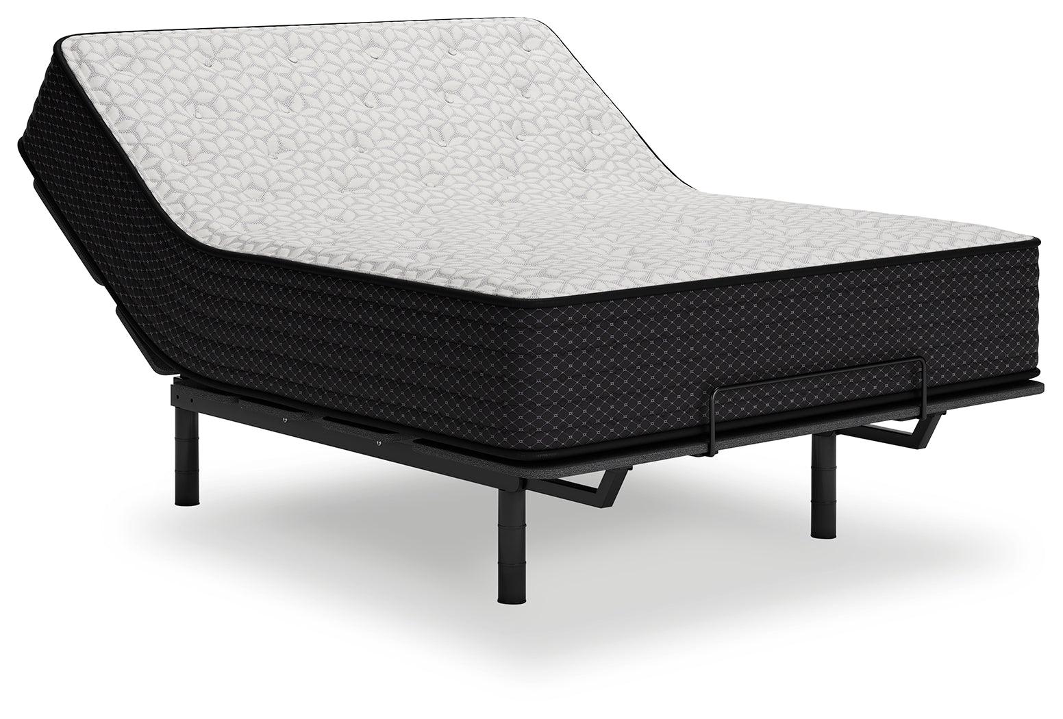 Assembly and product information tag on mattress
