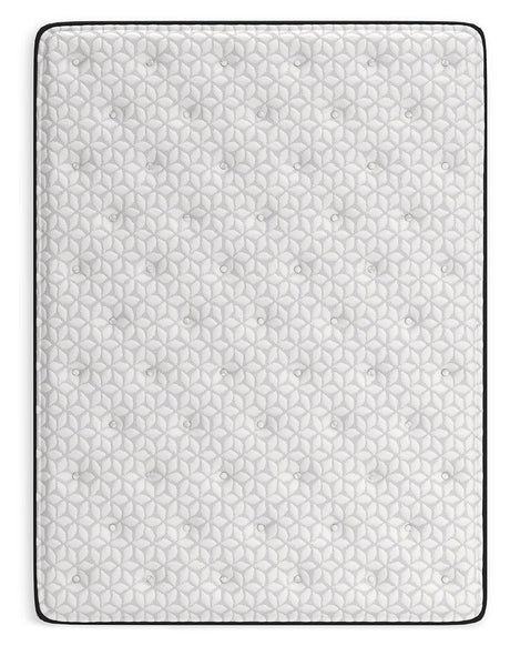 Corner detail showing mattress layers