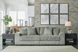 Lindyn Fog Velvet 2-Piece Sectional Sofa - image 3