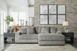 Lindyn Fog 2-Piece Sectional with Ottoman - image 1