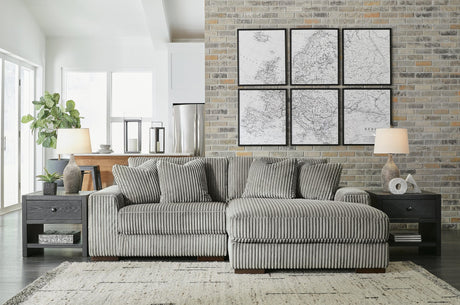 Lindyn Fog 2-Piece Sectional with Ottoman - image 1