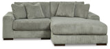 Lindyn Fog 2-Piece Sectional with Ottoman - image 3
