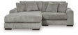 Lindyn Fog 2-Piece Sectional with Ottoman - image 3