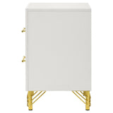 Lucia Nightstand drawers open